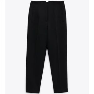 Zara high-waist black pant (used like new)